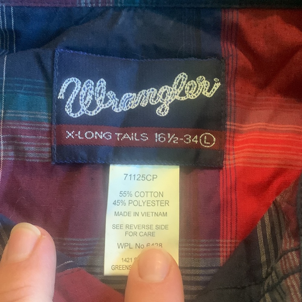 Men western button up. - Picture 2 of 2